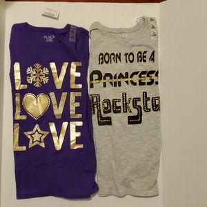 NWT: 2 Children's Place Shirts